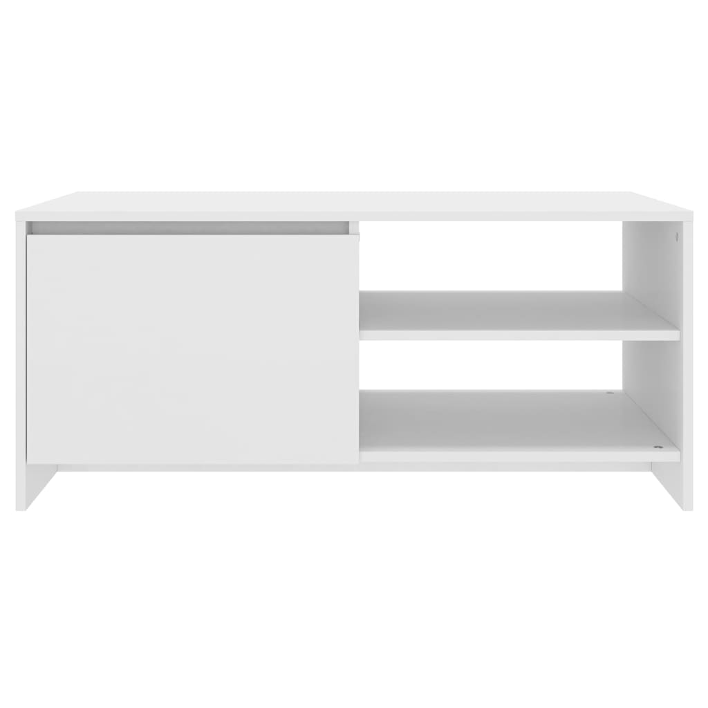 Salontafel 102X50X45 Cm Bewerkt Hout