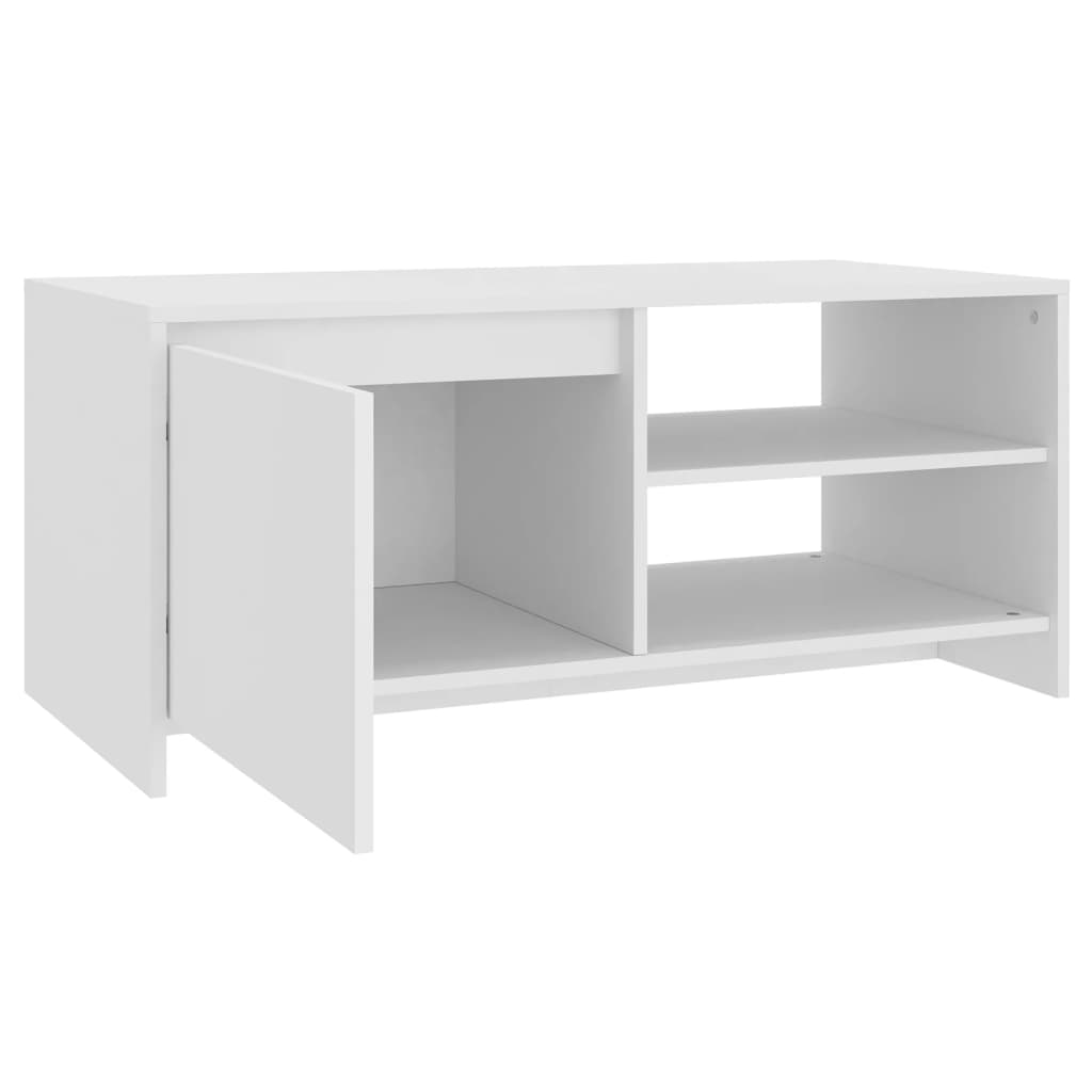 Salontafel 102X50X45 Cm Bewerkt Hout