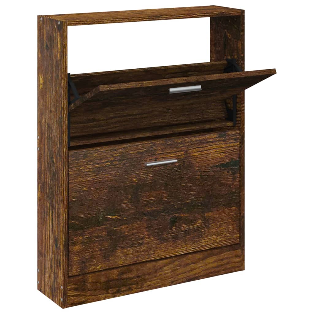 Schoenenkast 59X17X Bewerkt Hout Kleurig
