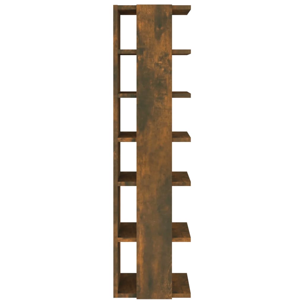 Schoenenrek 27,5X27X102 Cm Bewerkt Hout Kleurig