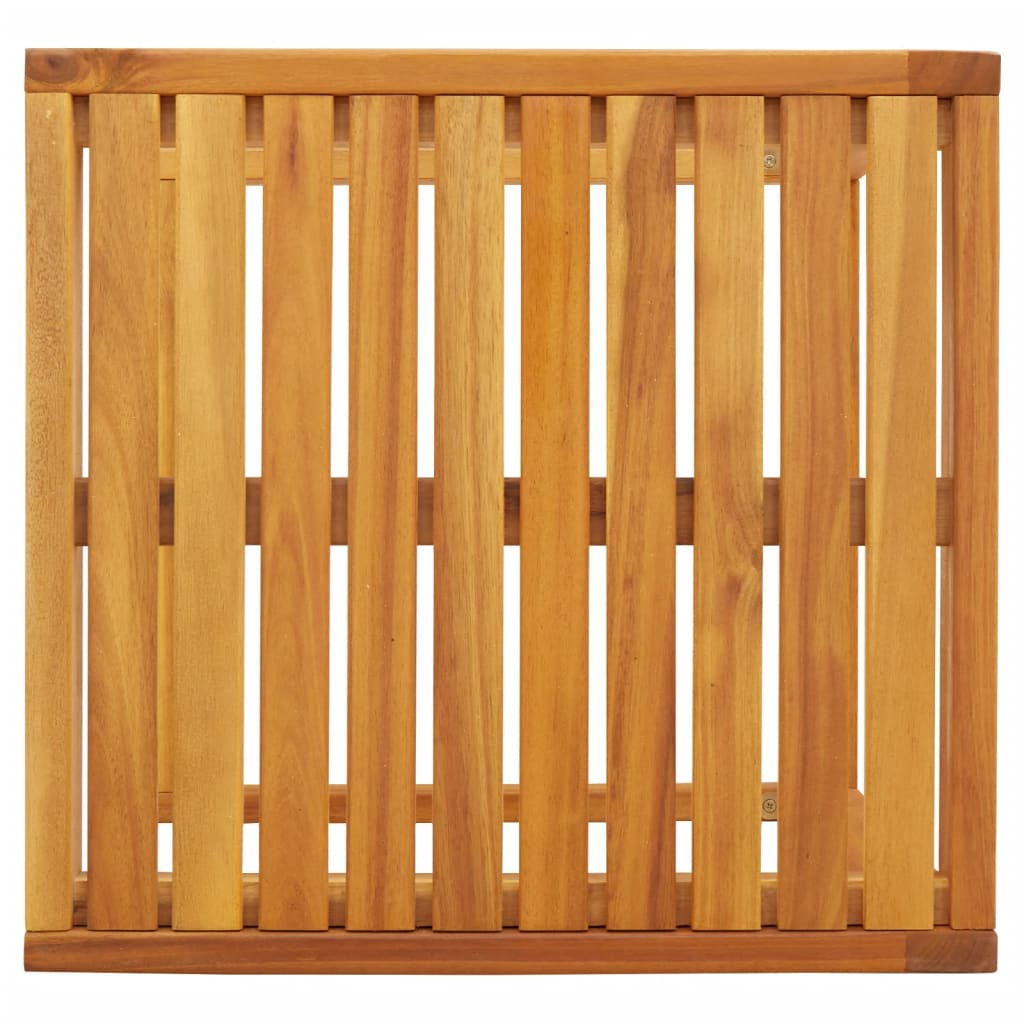 Bijzettafel C-Vormig 42X40X50 Cm Massief Acaciahout