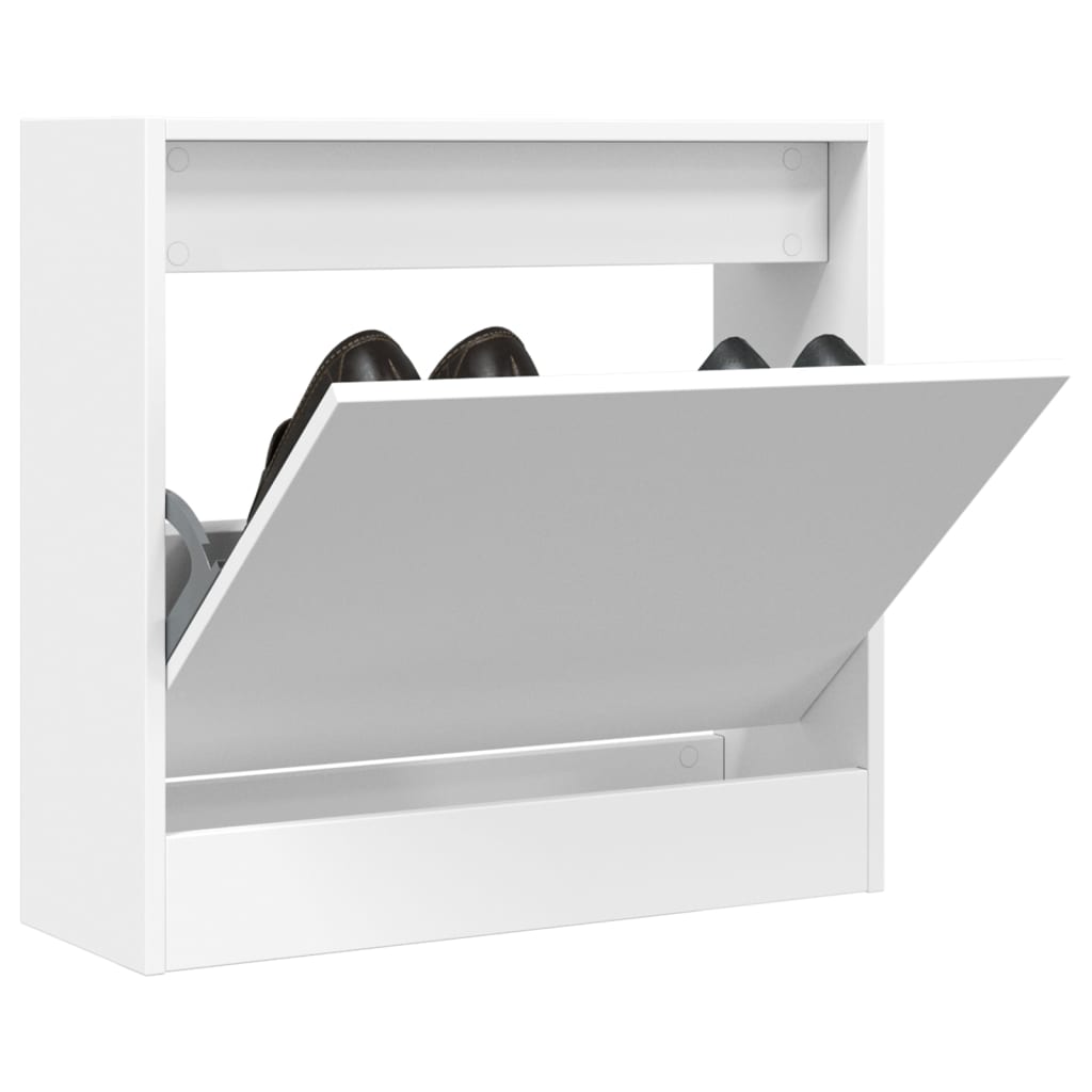 Schoenenkast Met 4 Klaplades 80X21X163,5 Cm