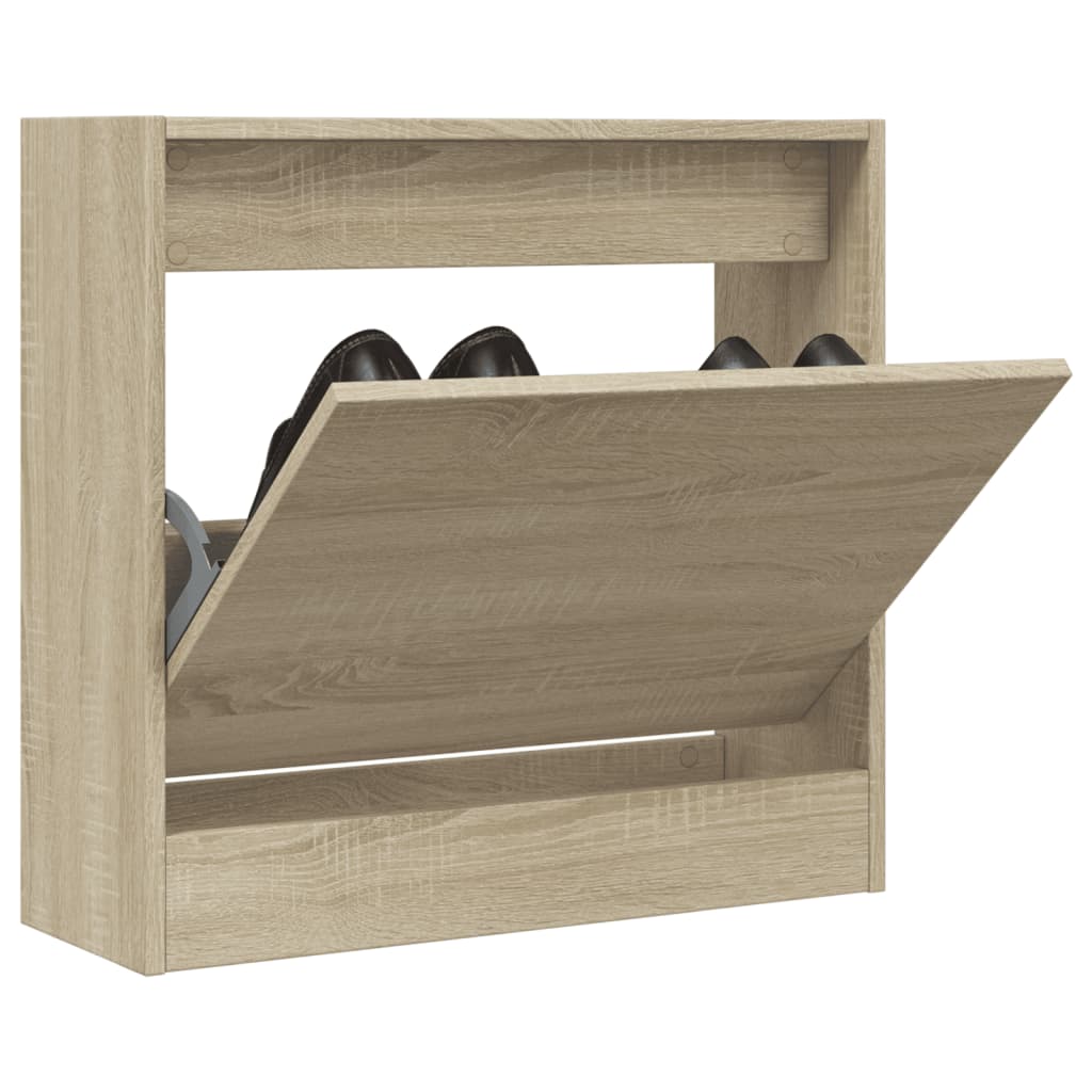 Schoenenkast Met 4 Klaplades 80X21X163,5 Cm