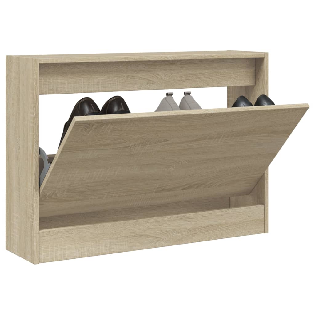 Schoenenkast Met 4 Klaplades 80X21X163,5 Cm