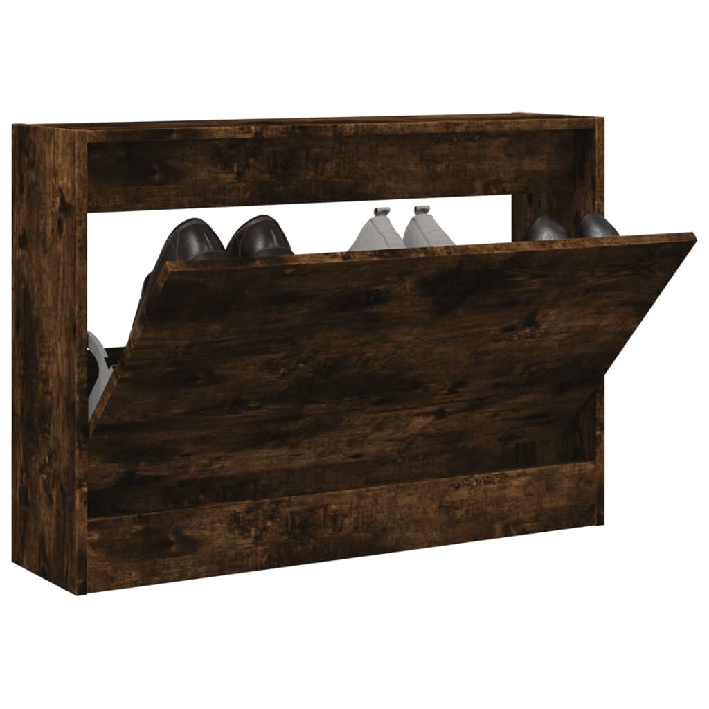 Schoenenkast Met 4 Klaplades 80X21X163,5 Cm