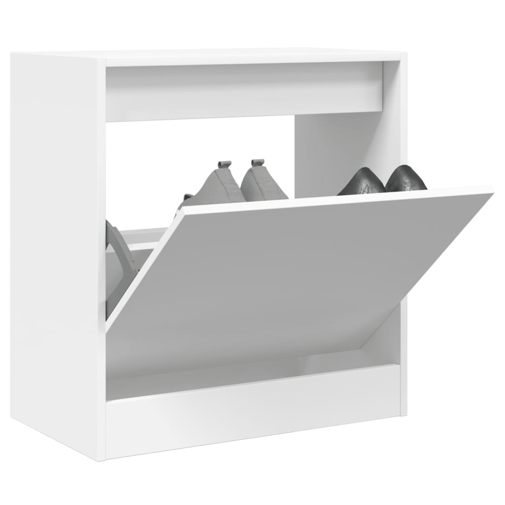 Schoenenkast Met 4 Klaplades 80X21X163,5 Cm