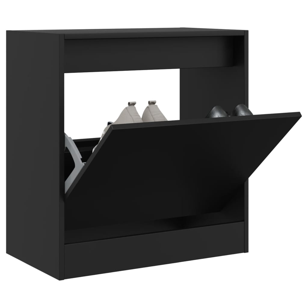 Schoenenkast Met 4 Klaplades 80X21X163,5 Cm