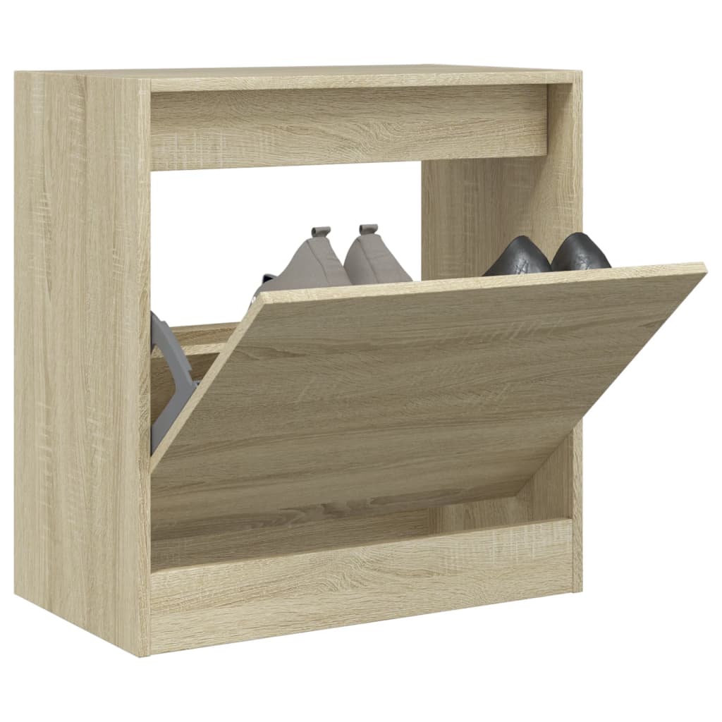 Schoenenkast Met 4 Klaplades 80X21X163,5 Cm