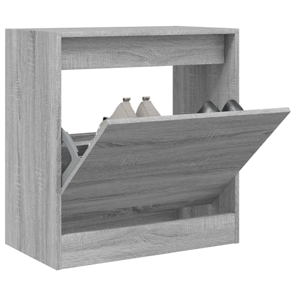 Schoenenkast Met 4 Klaplades 80X21X163,5 Cm