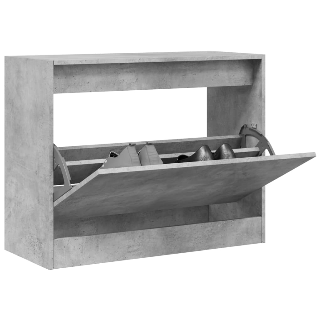 Schoenenkast Met 4 Klaplades 80X21X163,5 Cm