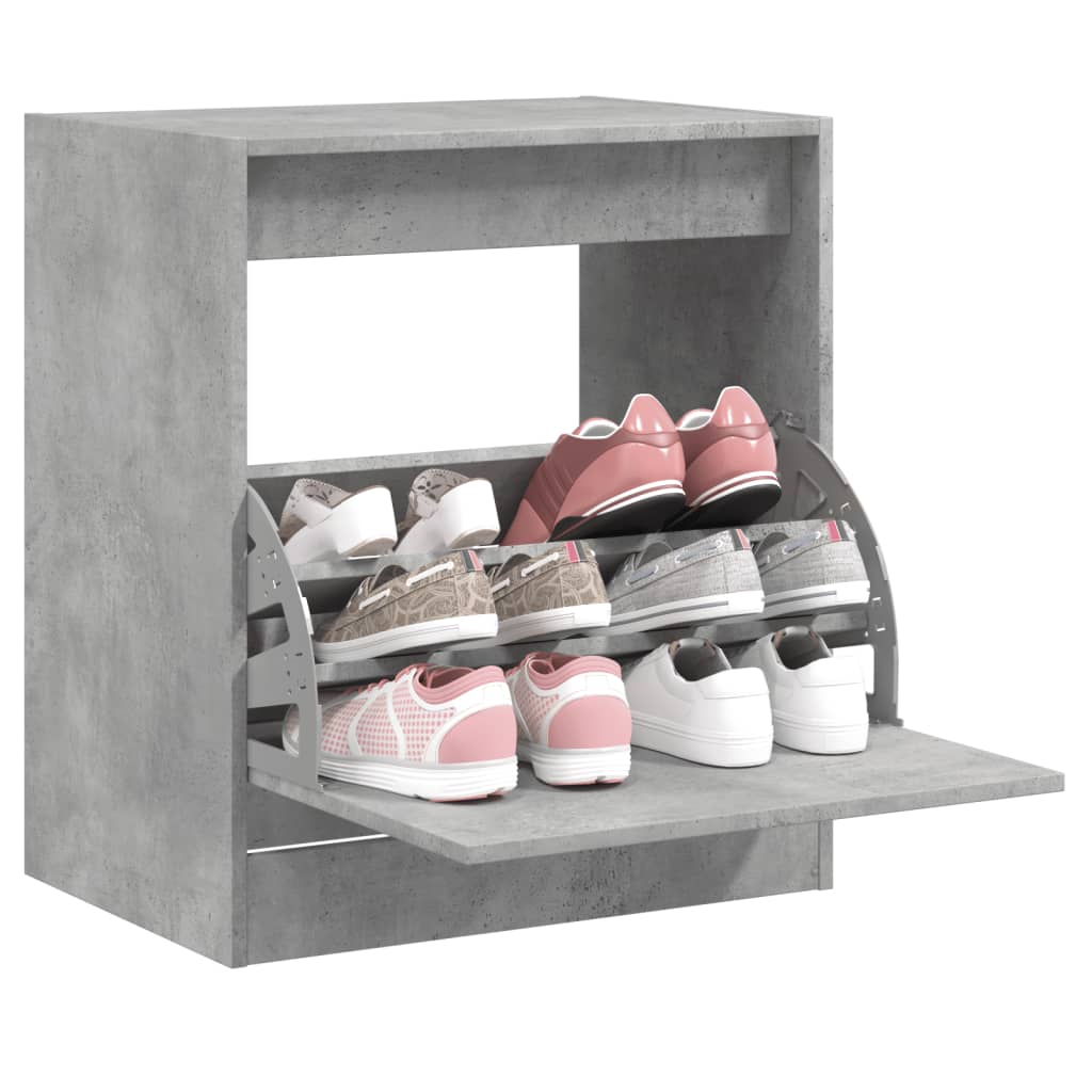 Schoenenkast Met 4 Klaplades 80X21X163,5 Cm