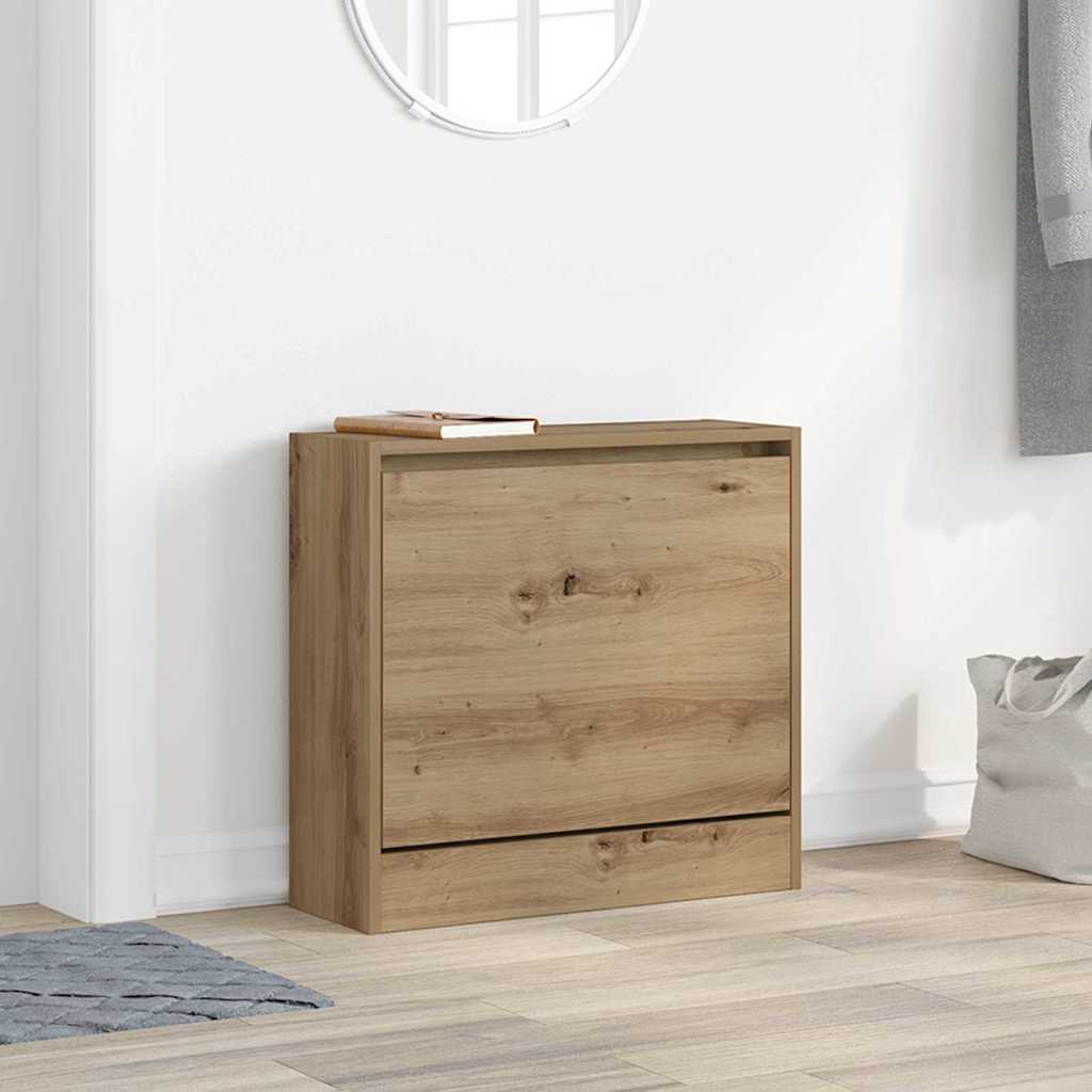 Schoenenkast Met 4 Klaplades 80X21X163,5 Cm