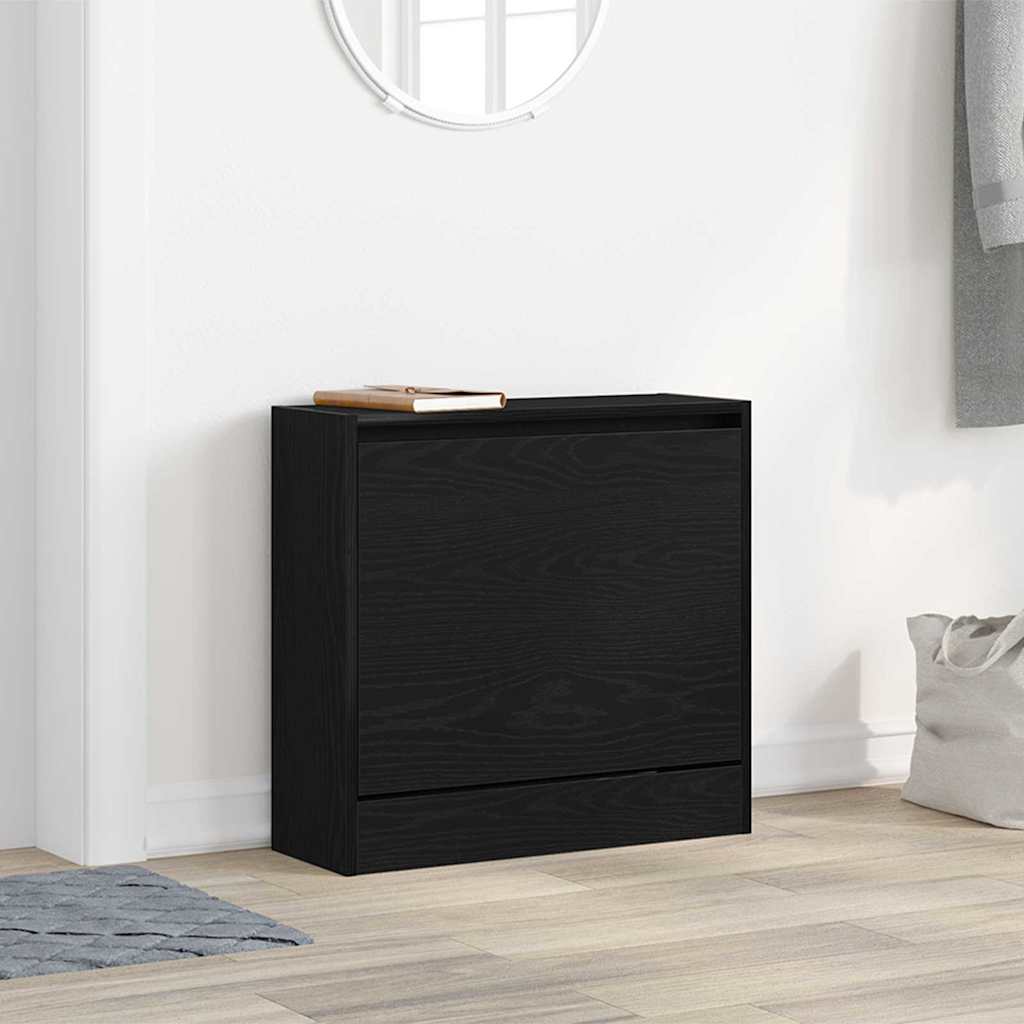 Schoenenkast Met 4 Klaplades 80X21X163,5 Cm