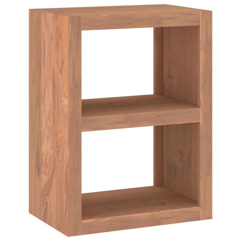 Bijzettafel 45x30x60 cm massief teakhout