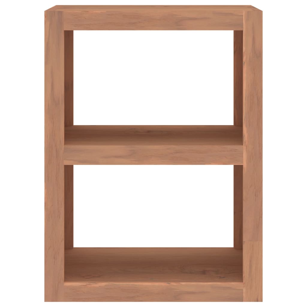 Bijzettafel 45x30x60 cm massief teakhout